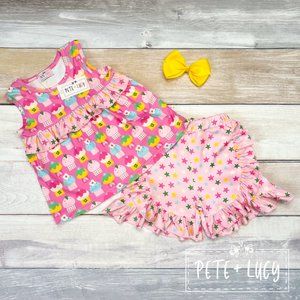 Cute as a Cupcake Short Set